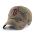Men's '47 Brand Boston Red Sox Sector Clean Up Hat, Brown