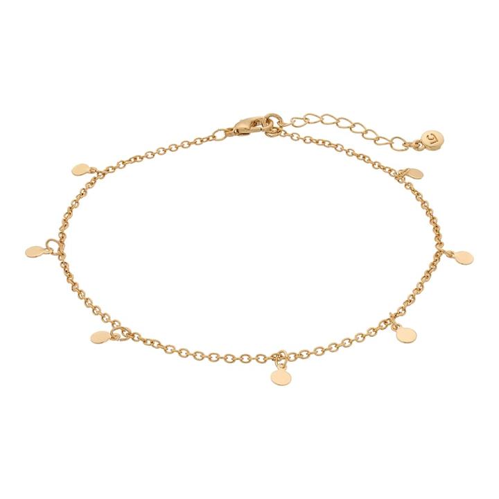 Lc Lauren Conrad Disc Charm Anklet, Women's, Gold