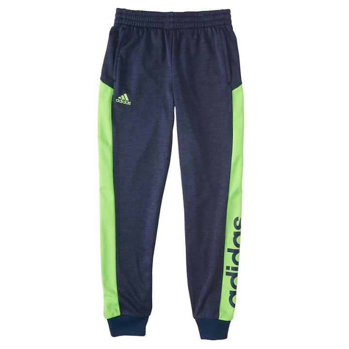 Toddler Boy Adidas Gameday Navy Jogger Pants, Size: 3t, Blue
