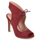 Journee Collection Indigo Women's High Heels, Size: Medium (7), Dark Red