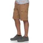 Men's Vans Ricks Peached Canvas Shorts, Size: 34, Med Brown