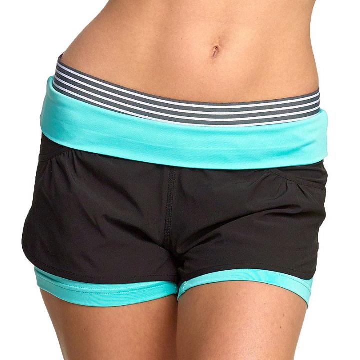 Women's Colosseum Tropical Storm Running Shorts, Size: Xs, Black