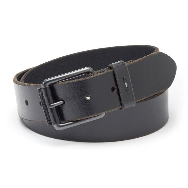 Men's Levi's&reg; Leather Belt, Size: 34, Black