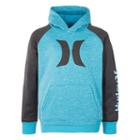 Boys 4-7 Hurley Dri-fit Icon Hoodie, Size: 4, Brt Blue