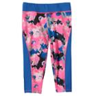 Girls 4-6x Puma Printed Capri Leggings, Girl's, Size: 6, Blue Other
