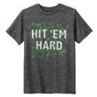 Boys 8-20 Tek Gear Hit 'em Hard Tee, Size: Large, Grey