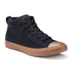 Adult Converse Chuck Taylor All Star Street Mid Shoes, Size: M10w12, Black