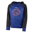 Boys 8-20 Nike Boise State Broncos Therma-fit Colorblock Hoodie, Size: S 8, Blue