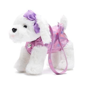 Girls Capelli Cockapoo Puppy Dog Purse, Dark Pink