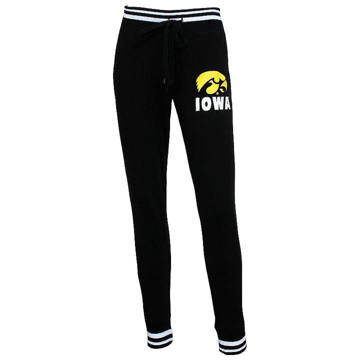 Women's College Concepts Iowa Hawkeyes Grandview Leggings, Size: Large, Med Grey