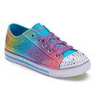 Skechers Twinkle Toes Chit Chat Electro Spark Girls' Light-up Shoes, Girl's, Size: 2, Multicolor