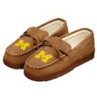 Men's Forever Collectibles Michigan Wolverines Moccasin Slippers, Size: Small, Multicolor