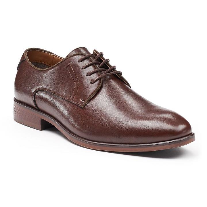 Apt. 9&reg; Salem Men's Dress Shoes, Size: 11 Wide, Brown Oth