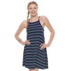 Juniors' So&reg; Halter Swing Dress, Girl's, Size: Xl, Blue