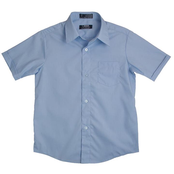 Boys 8-20 Husky French Toast School Uniform Classic Dress Shirt, Boy's, Size: 14 Husky, Blue