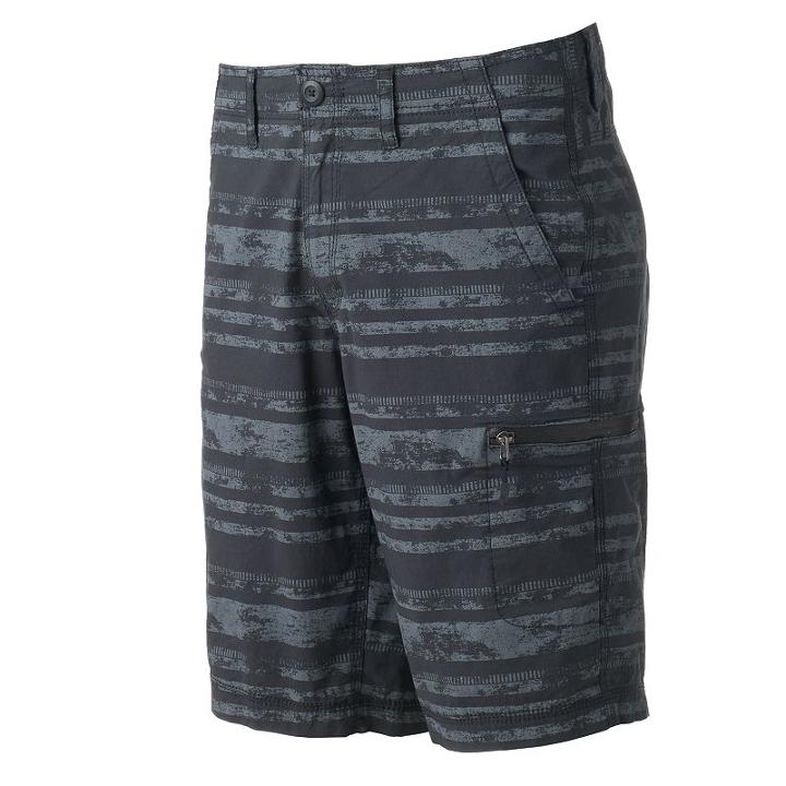 Men's Urban Pipeline&reg; Ultimate Flex Hybrid Cargo Shorts, Size: 34, Grey