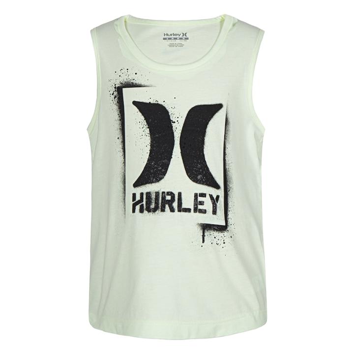 Boys 4-7 Hurley Logo Tank Top, Size: 7, Lt Yellow