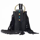 Mudd&reg; Studded Cell Phone Crossbody Bag, Women's, Black