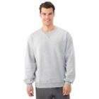 Men's Fruit Of The Loom Signature Fleece Sweatshirt, Size: Small, Athletic Heather