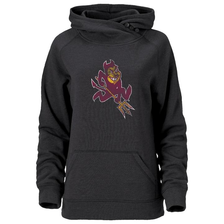 Women's Arizona State Sun Devils Redux Hoodie, Size: Small, Oxford
