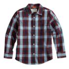 Boys 8-20 Urban Pipeline&reg; Plaid Button-down Shirt, Size: Medium, Dark Pink