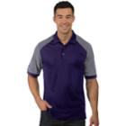 Men's Antigua Engage Regular-fit Colorblock Performance Golf Polo, Size: Xl, Drk Purple