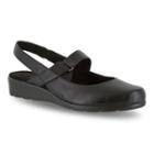 Easy Street Chessa Women's Slingback Mary Jane Shoes, Size: 7 Ww, Black