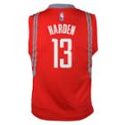 Boys 8-20 Houston Rockets James Harden Replica Road Jersey, Size: Xl 18-20, Red