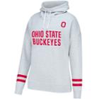 Women's Ohio State Buckeyes Front Row Hoodie, Size: Xxl, Light Grey