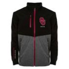 Men's Franchise Club Oklahoma Sooners Fusion Softshell Jacket, Size: Large, Black
