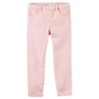 Girls 4-8 Carter's Solid Pull-on Pants, Size: 4, Light Pink