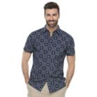 Men's Marc Anthony Slim-fit Linen-blend Button-down Shirt, Size: Xl, Blue