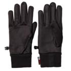 Men's Heat Last Heat-lined Fleece Touchscreen Gloves, Size: X Lrge M/r, Black
