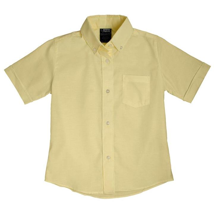 Boys 8-20 French Toast School Uniform Oxford Shirt, Boy's, Size: 8, Yellow