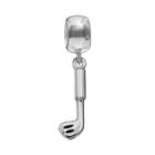 Individuality Beads Sterling Silver Golf Club Charm, Women's