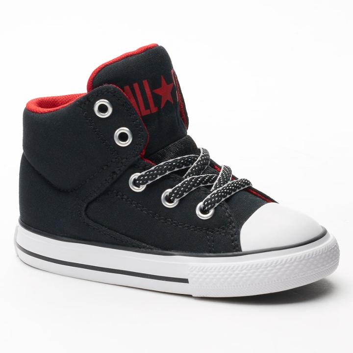 Baby / Toddler Converse Chuck Taylor All Star High Street Sneakers, Toddler Unisex, Size: 10 T, Black