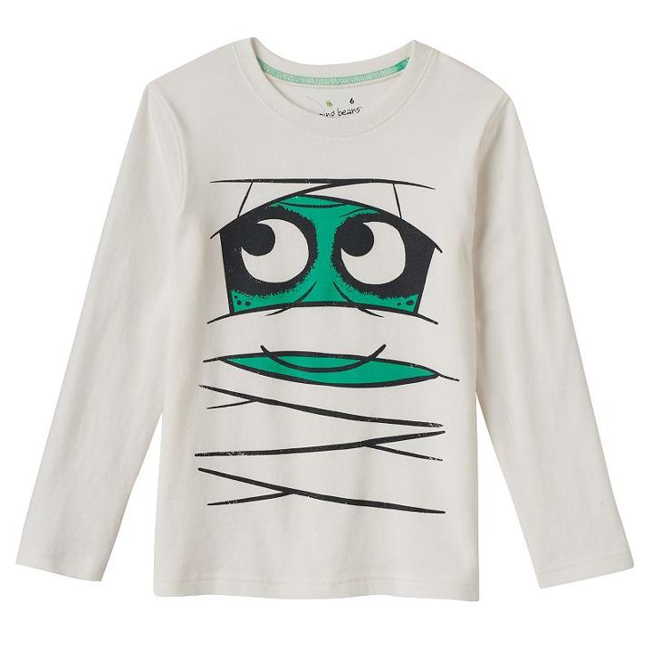 Boys 4-7x Jumping Beans&reg; Halloween Tee, Boy's, Size: 6, White Oth