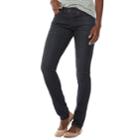 Women's Sonoma Goods For Life&trade; Supersoft Midrise Stretch Skinny Jeans, Size: 14 Short, Black