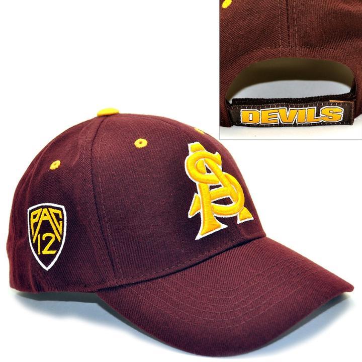 Top Of The World Arizona State Sun Devils Triple Conference Baseball Cap - Adult, Men's, Red