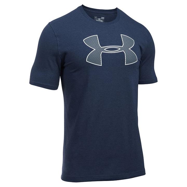 Men's Under Armour Big Shield Logo Tee, Size: Xl, Blue (navy)