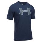 Men's Under Armour Big Shield Logo Tee, Size: Xl, Blue (navy)
