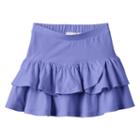 Girls 4-10 Jumping Beans&reg; Tiered Ruffled Skort, Girl's, Size: 5, Blue (navy)