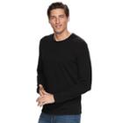 Men's Sonoma Goods For Life&trade; Modern-fit Flexwear Tee, Size: Small, Black