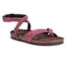 Muk Luks Estelle Women's Sling-back Sandals, Size: 10, Dark Red