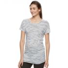 Women's Tek Gear&reg; Shirred Side Tunic, Size: Small, Dark Blue