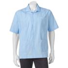 Men's Havanera Embroidered Four-pocket Button-down Shirt, Size: Xxl, Blue Other