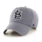 Adult '47 Brand St. Louis Cardinals Borderland Clean Up Adjustable Cap, Blue (navy)