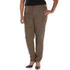 Plus Size Lee Relaxed Fit Straight-leg Pants, Women's, Size: 30w Av/reg, Med Brown