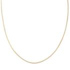 14k Gold Over Silver Square Snake Chain Necklace - 18 In, Women's, Size: 18