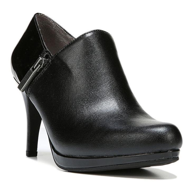 Lifestride Velocity Xalana Women's High Heel Ankle Boots, Size: Medium (11), Black